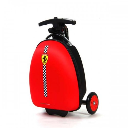 Ferrari 2-In-1 Kids Luggage Scooter